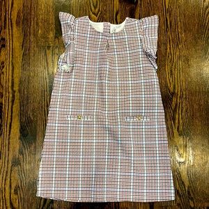 Janie and Jack fall dress size 7. Worn 1 time. Perfect condition.